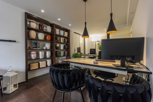 Das Büro von OMEGA Trauerhilfe